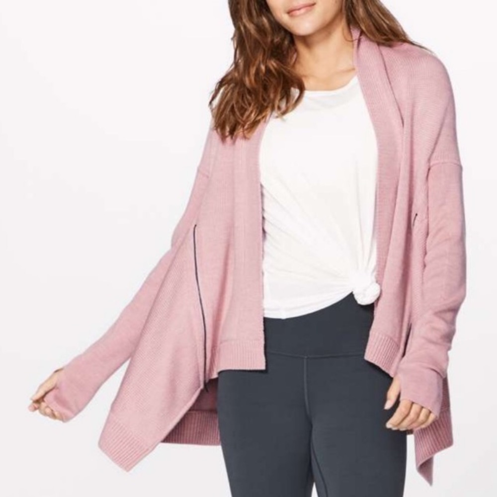 Lululemon Wrap it up sweater.